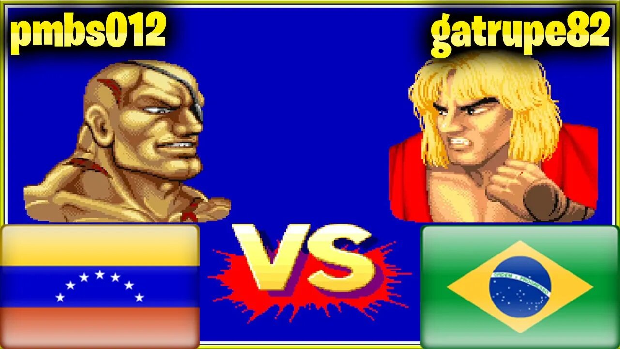 Street Fighter II': Champion Edition (pmbs012 Vs. gatrupe82) [Venezuela Vs. Brazil]