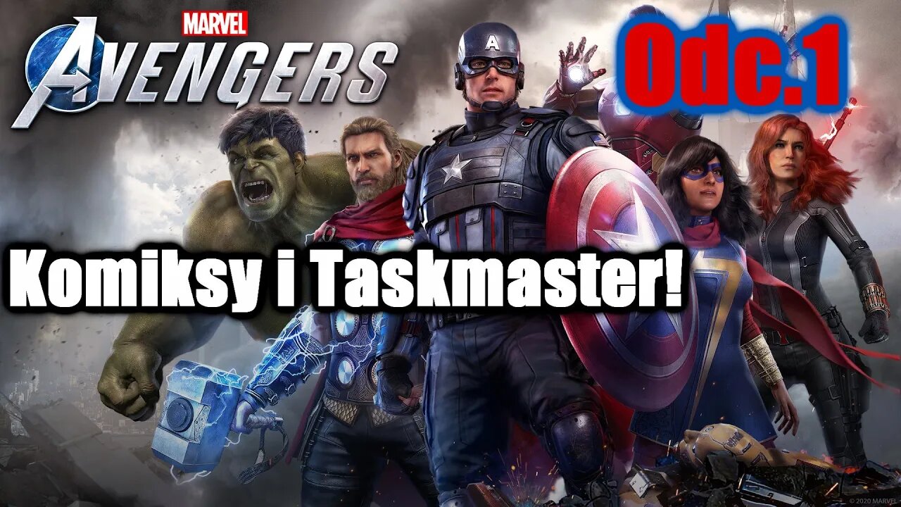 Marvel's Avengers odc.1 Komiksy i Taskmaster!