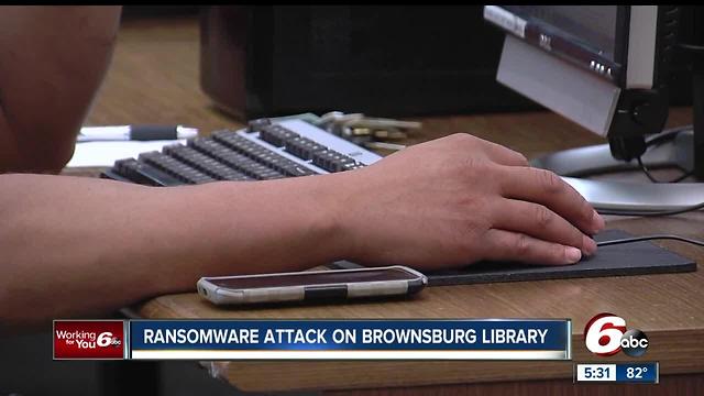 Ransomware attack on Brownsburg Library