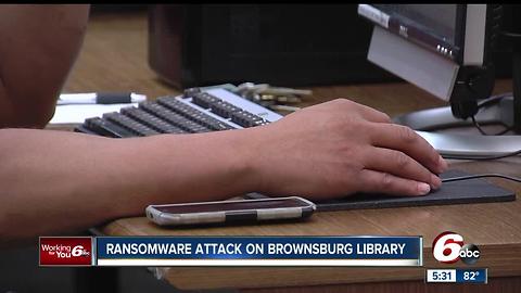 Ransomware attack on Brownsburg Library