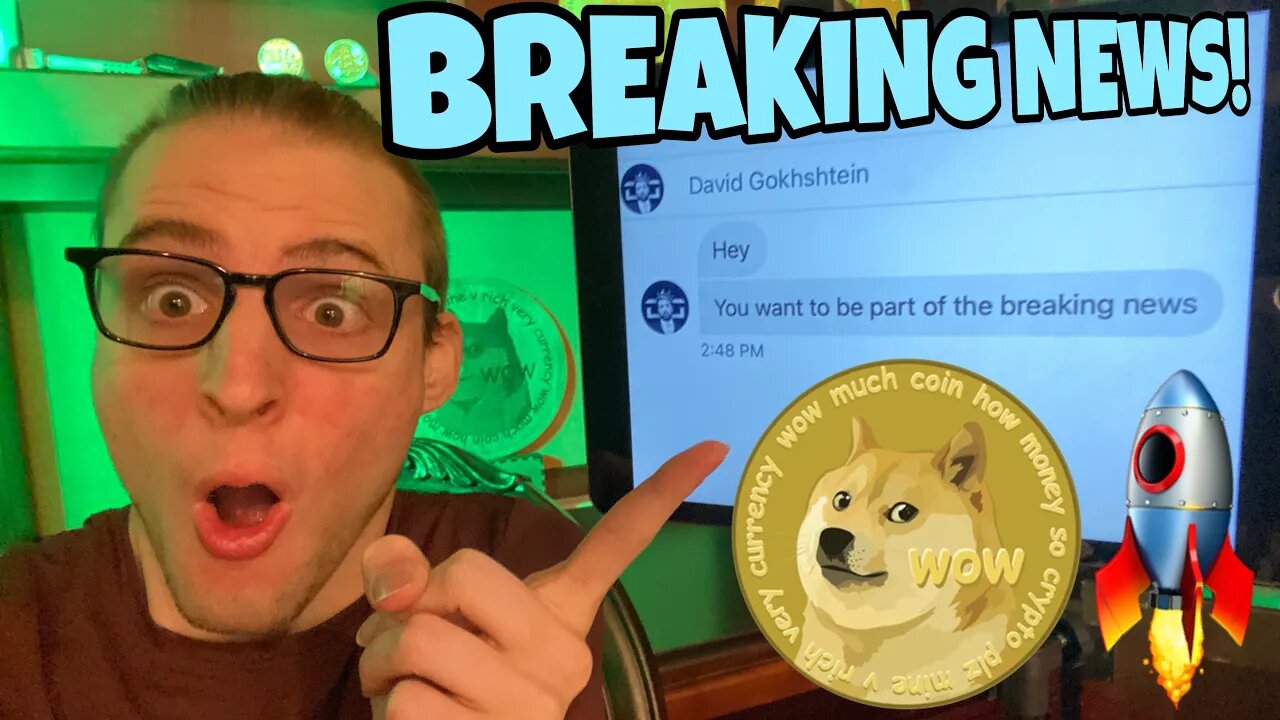 ⚠️ BREAKING DOGECOIN NEWS ⚠️ (Their CEO Just Sent Me This) 🚀