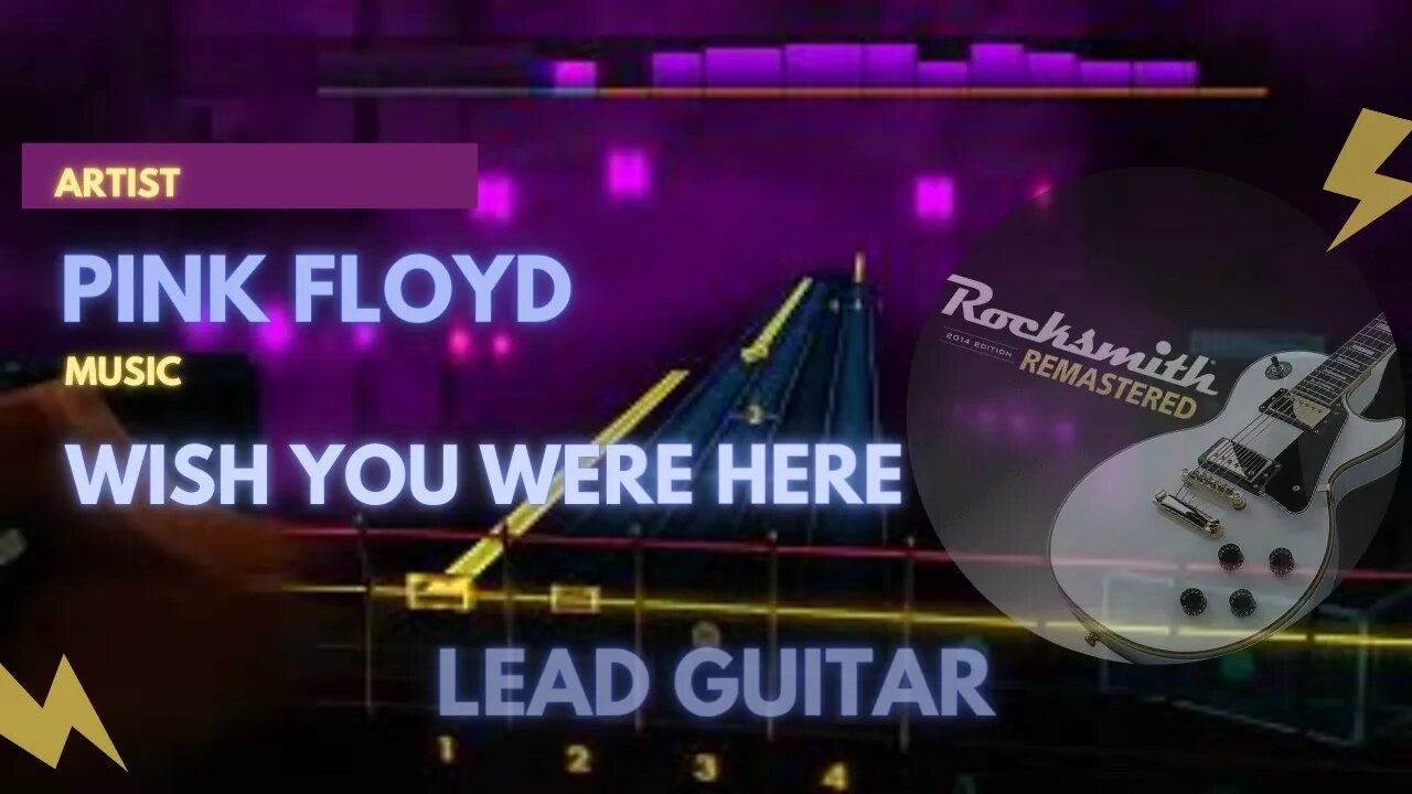 Pink Floyd - Wish you were Here - Rocksmith Remastered - Lead Guitar