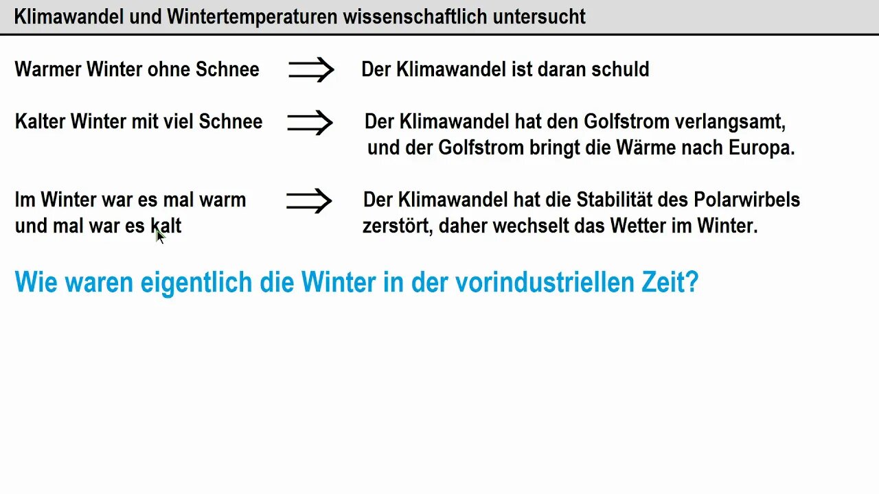 Klimamärchen für Erwachsene (2) ►Wintertemperaturen wissenschaftlich untersucht