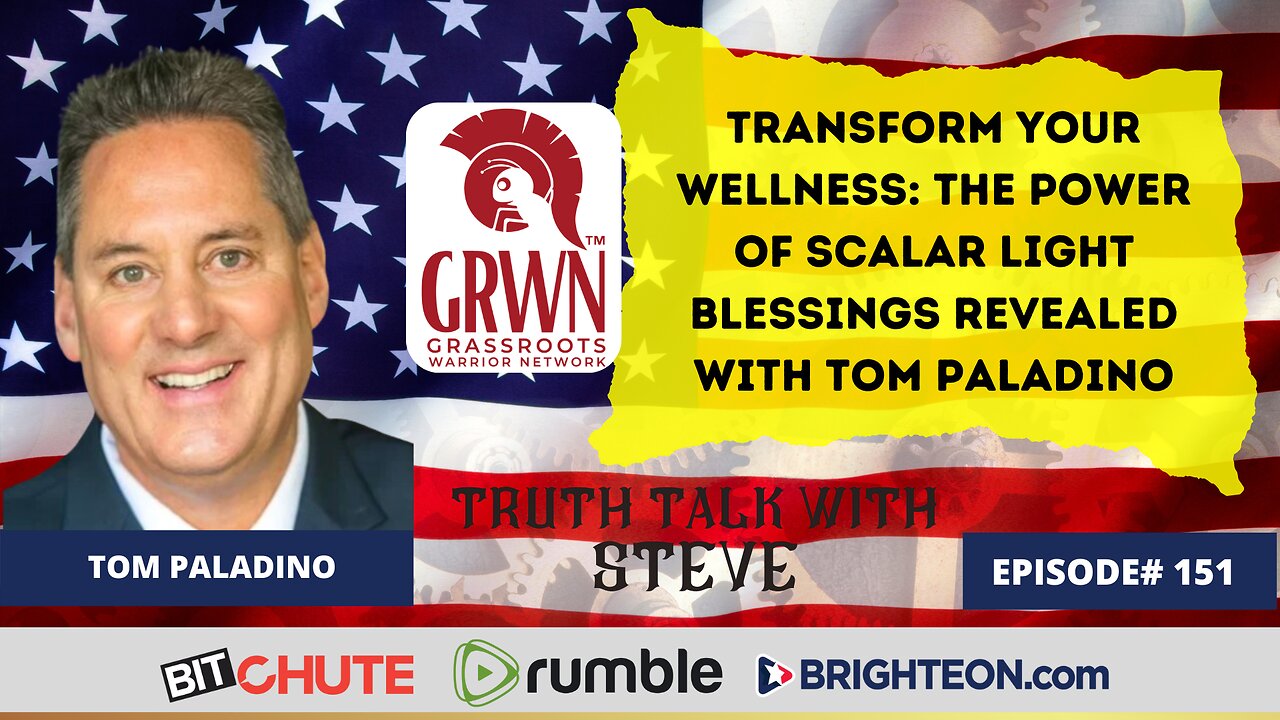 Transform Your Wellness: The Power of Scalar Light Blessings Revealed with Tom Paladino