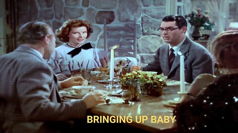 Bringing Up Baby Colorized