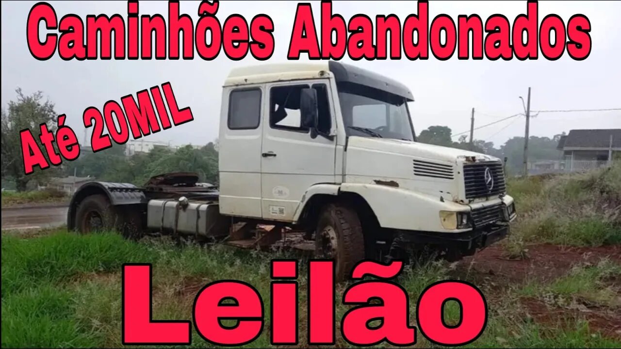 Ep.29 🚚 Leilão de Caminhões Abandonados