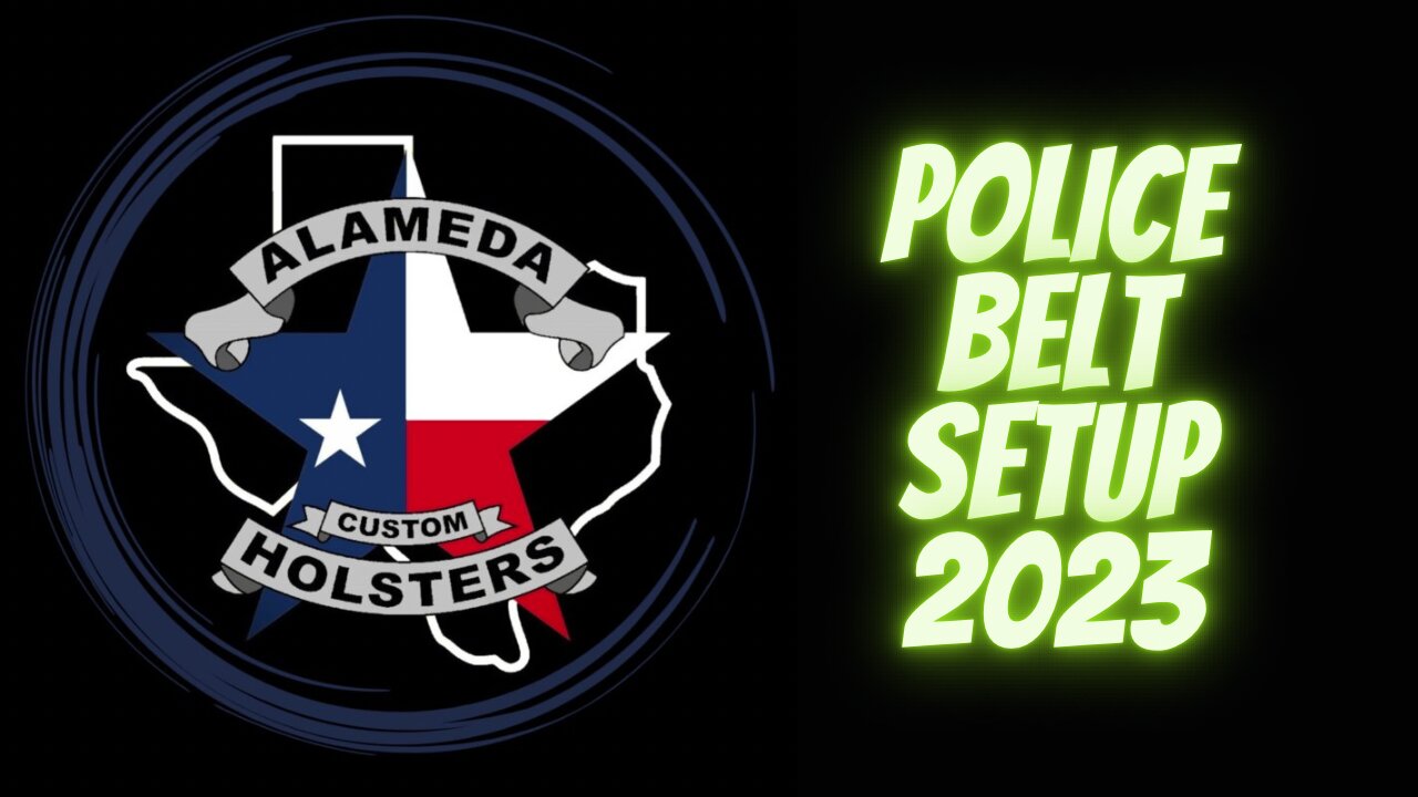 Police Belt Setup for 2023