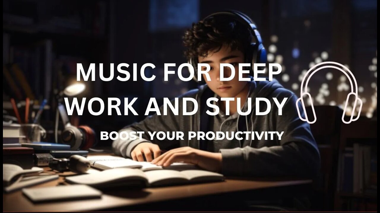 Deep Focus Music To Get Your Work Done - [study📝/ relax👍/ work💪]