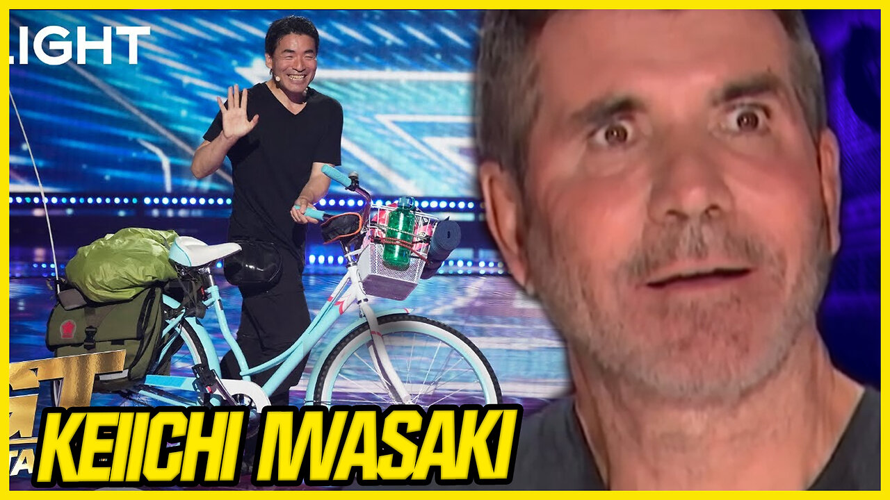 O magico hilário Keiichi Iwasaki faz todos rirem com seus truques! | AGT: All-Stars 2023