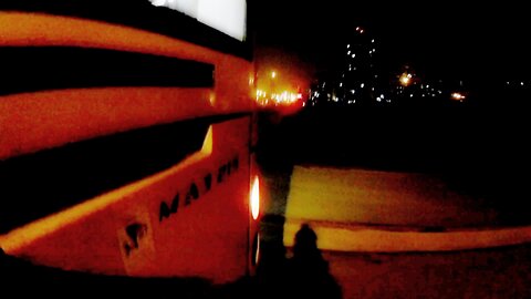 night bus surfing in Minsk | ночные зацепы автобусов Минск
