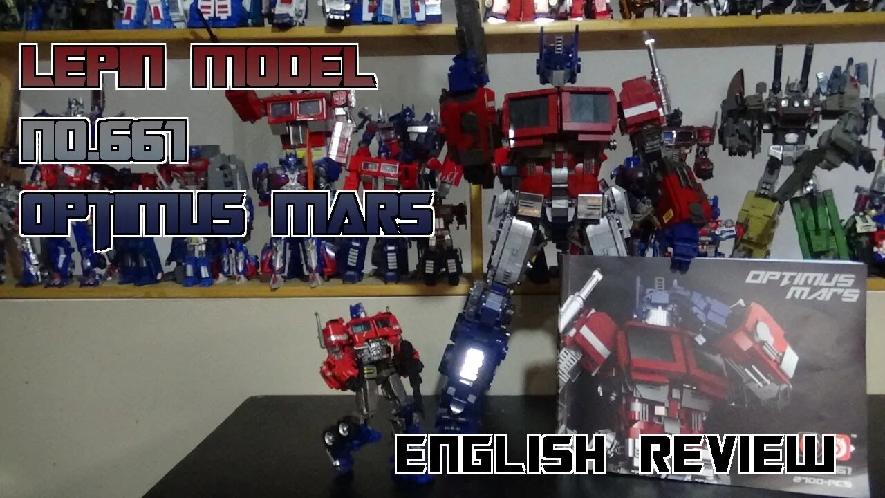 Video Review for the Lepin Model no 661 Optimus Mars