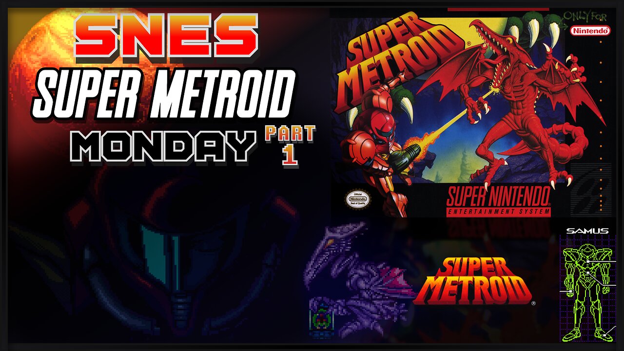 Super Metroid Monday - (SNES Playthrough Part 1)