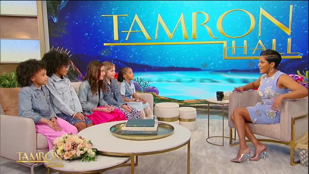 Sienna Ham, 4, of Eastpointe, appeared on Tamron Hall Thursday after a video of her watching the trailer for the reboot of The Little Mermaid went viral.