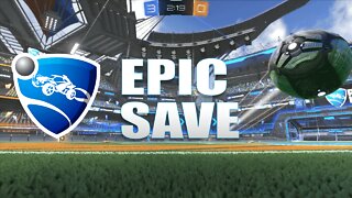 Rocket League Epic Save Cartwheel Goal Save by Newbie