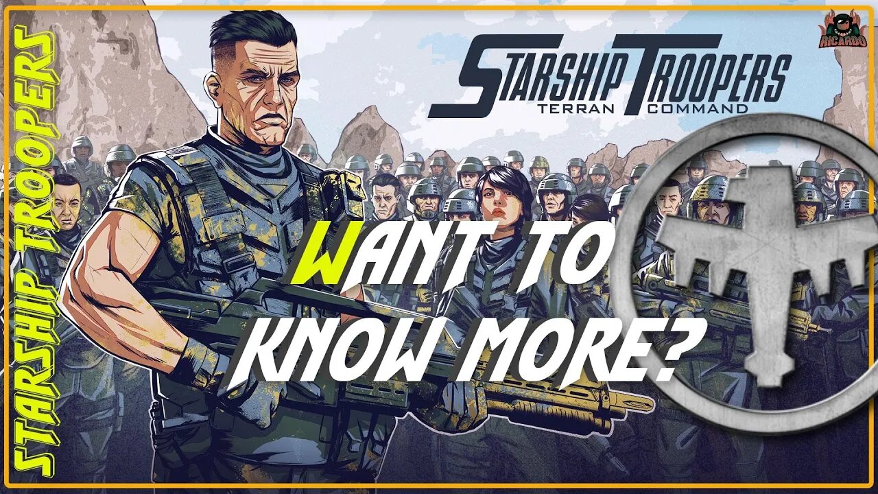 Starship Troopers Terran Command Announcement and First Look