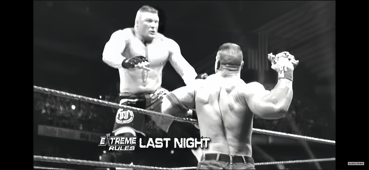 John Cena vs Brock Lesner fight !! Highlights