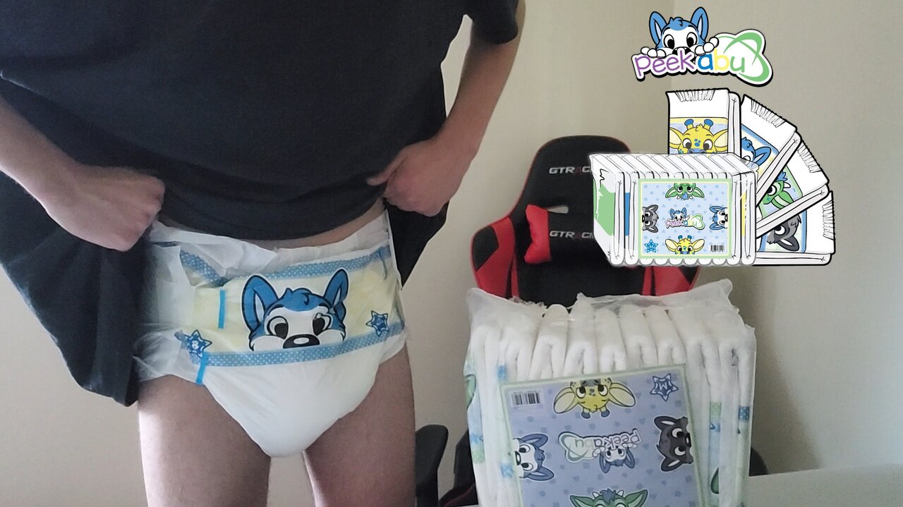 PeekABU Adult Diaper FIRST REACTION and Review!