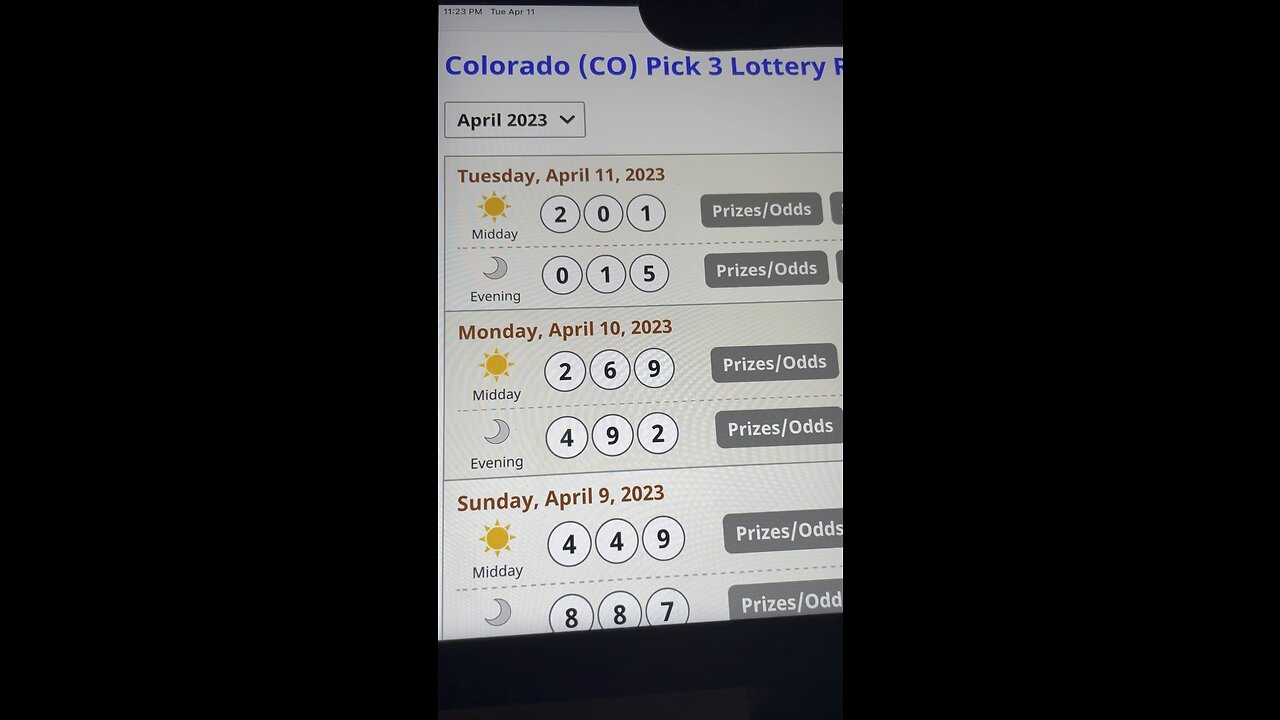 🔥💰(CO) Pick 3 lottery research 🧐