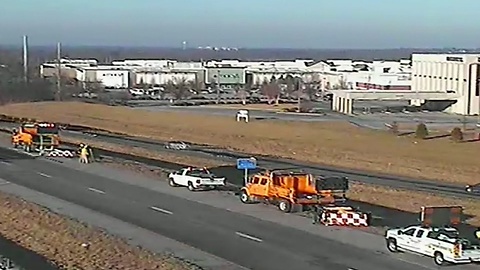 MoDOT worker hit on Hwy 50