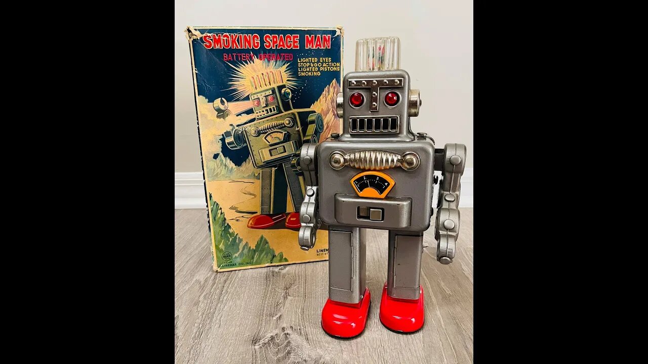 The Original 1959 Smoking Space Man is still the coolest most iconic version!