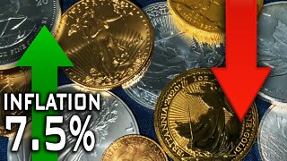 Inflation Rises AGAIN! Gold & Silver Down! WHY??