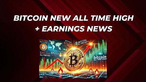 Bitcoin all time high time to buy? + earnings news