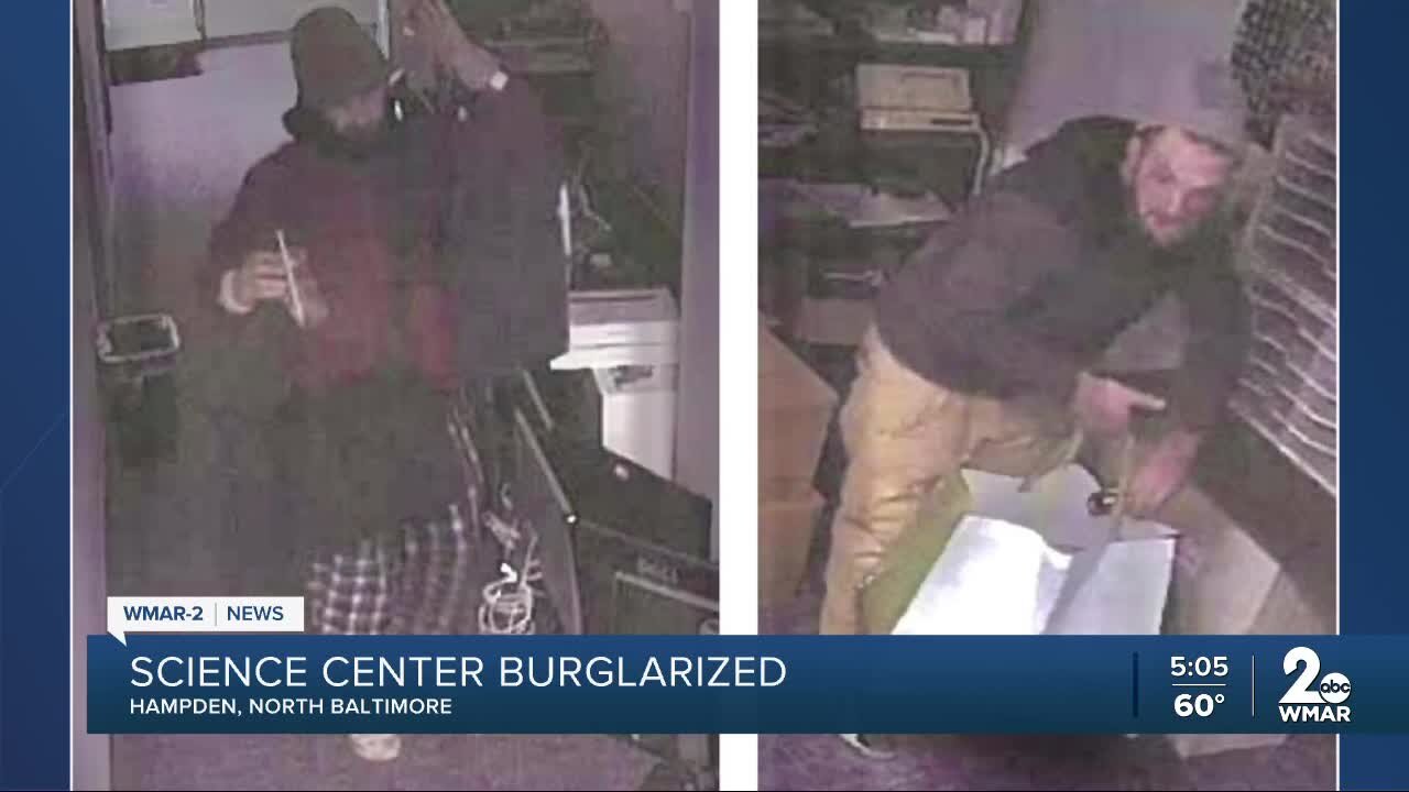 Surveillance photos reveal suspects in Space Telescope Science Institute burglary