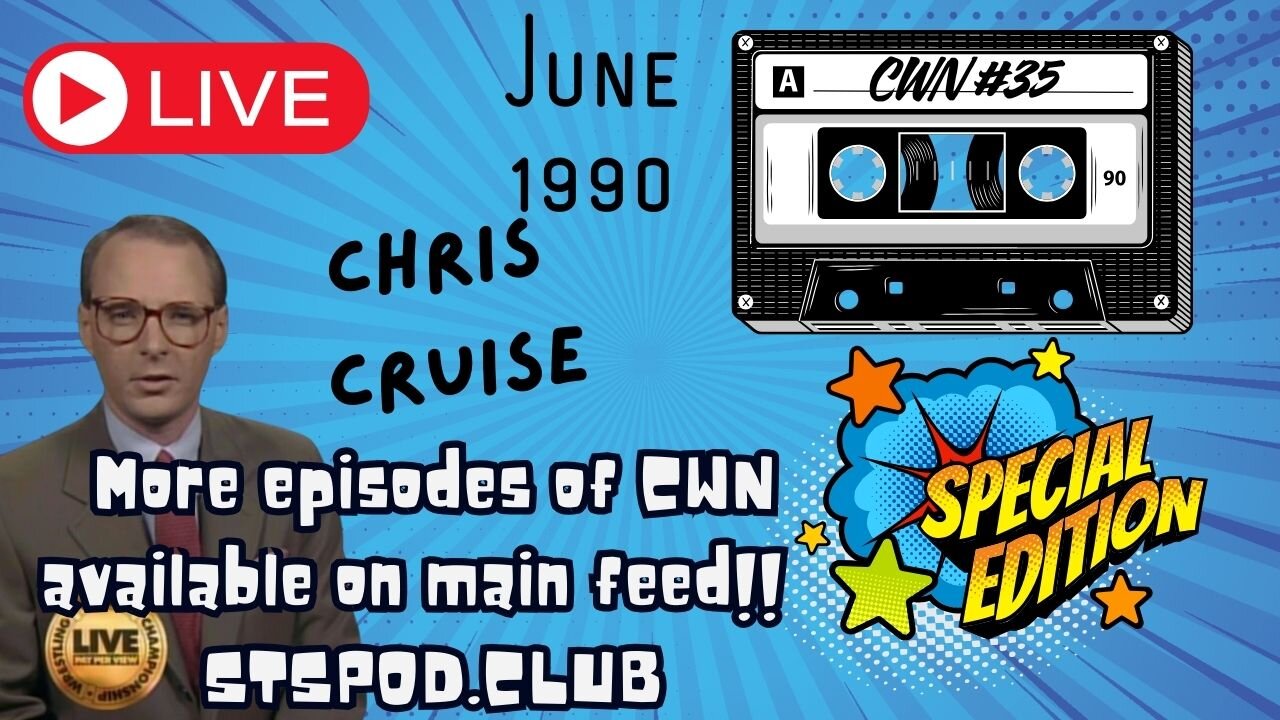 LIVE!! CASSETTE WRESTLING NEWS Ep:12 Chris Cruise, Episode 870