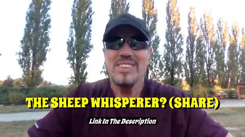 THE SHEEP WHISPERER? (SHARE)