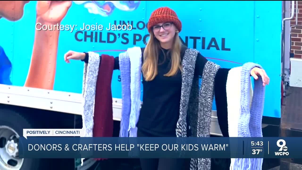 Crafters, donors help 'Keep Our Kids Warm'