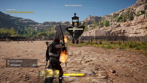 Assassin's Creed Origins Surus Fight on Nightmare