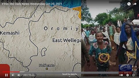 Ethio 360 Daily News Wednesday Oct 20, 2021