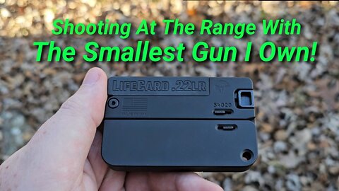 The LIFECARD chambered in .22LR