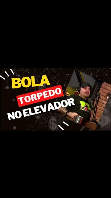 TORPEDO NO ELEVADOR - BOLA #cortesdojotape #shorts