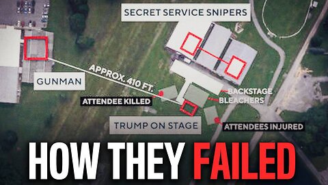 Inside Job? NEW Angle Reveals Secret Service Had Perfect View Over Crooks’ Position and Failed