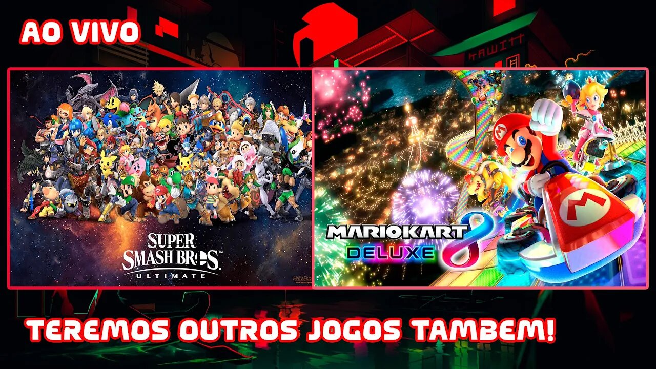 Hoje é dia de Smash!