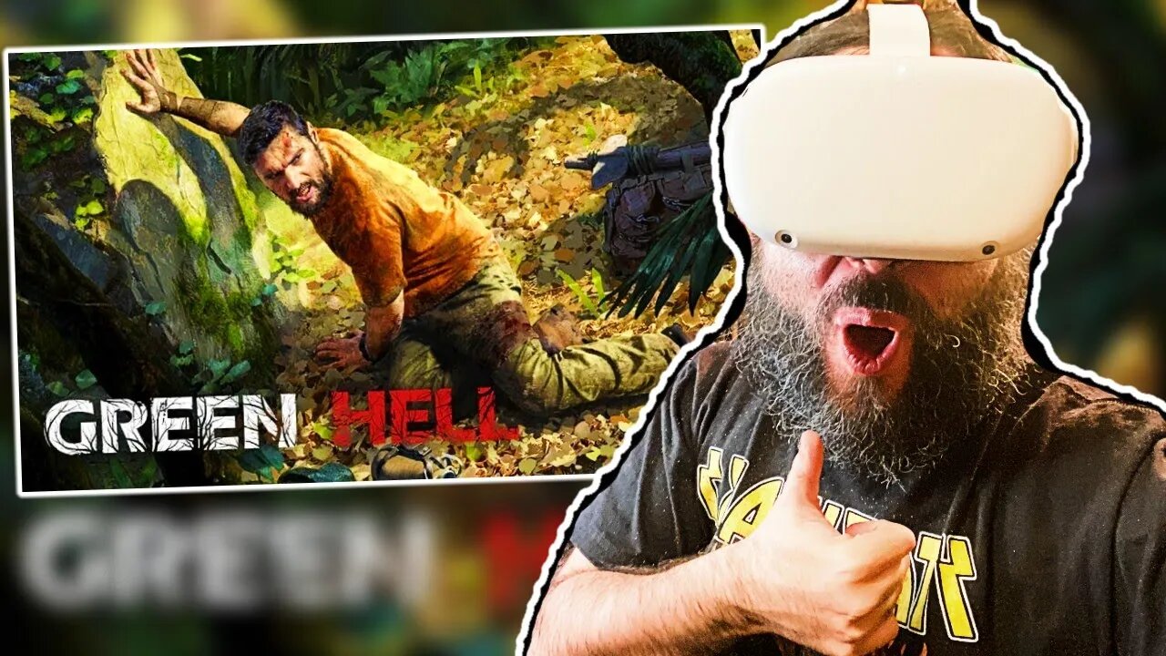 Green Hell VR on Quest 2 Is AWESOME!!! | 8-Bit Eric