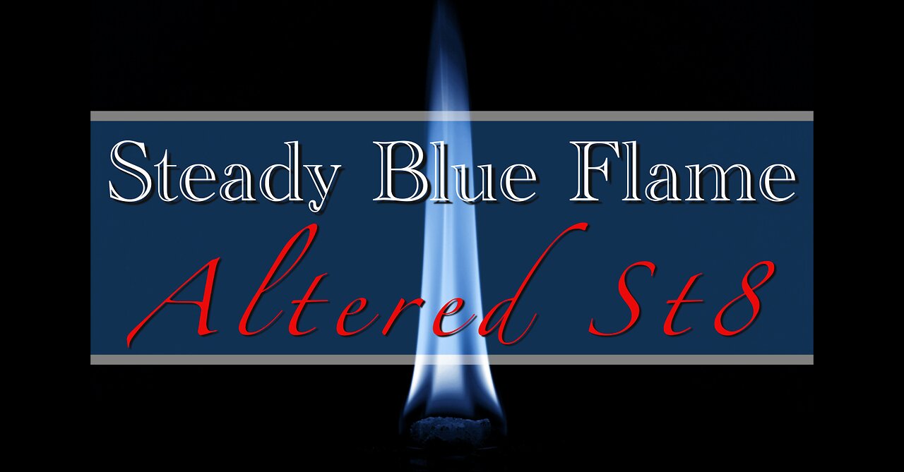 Steady Blue Flame