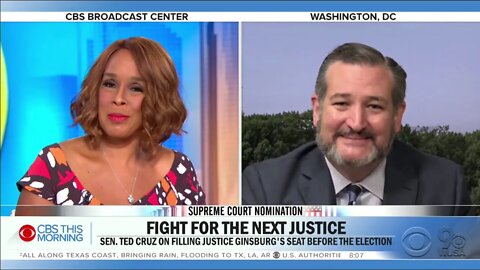 Cruz on CBS: It Is Critically Important We Confirm a Supreme Court Justice Before Election Day