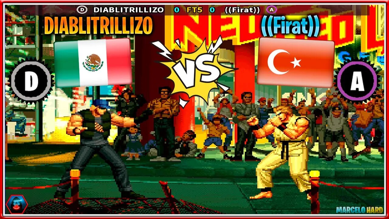 The King of Fighters '95 (DIABLITRILLIZO Vs. ((Firat))) [Mexico Vs. Turkey]
