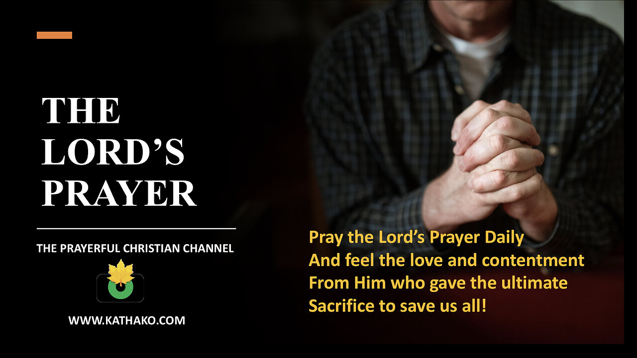 The Lord's Prayer (Boy Kid's Voice), prayer that Jesus taught His disciples, a powerful invocation