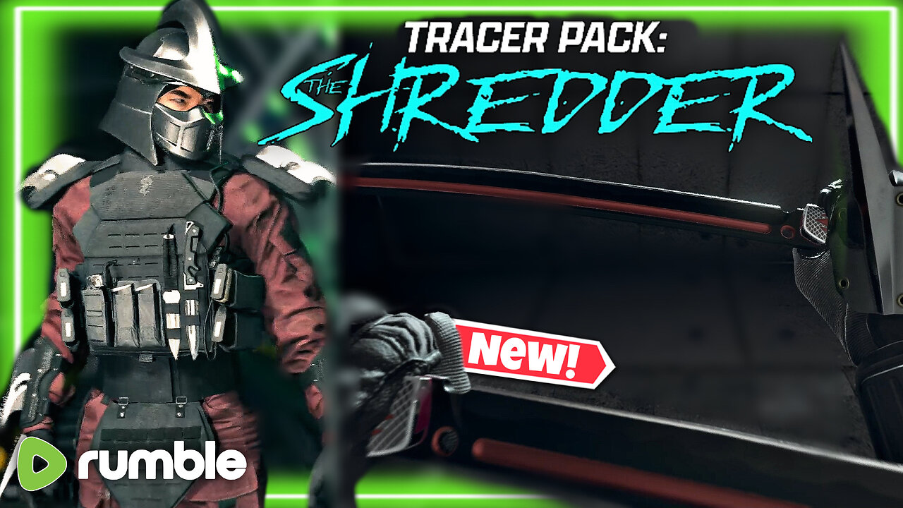 TRACER PACK: THE SHREDDER [TMNT] BUNDLE SHOWCASE + GAMEPLAY - CALL OF DUTY MODERN WARFARE 2/WARZONE 2
