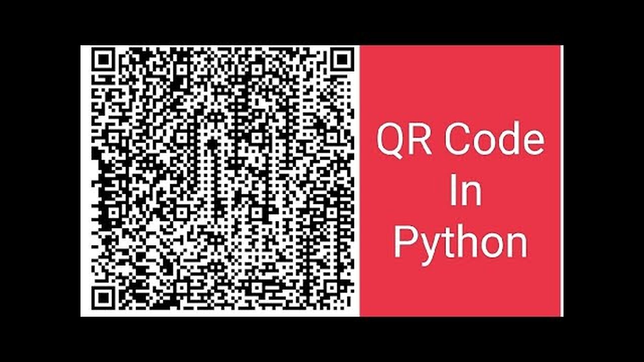 QR Code Generation Using Python- Free Python Course