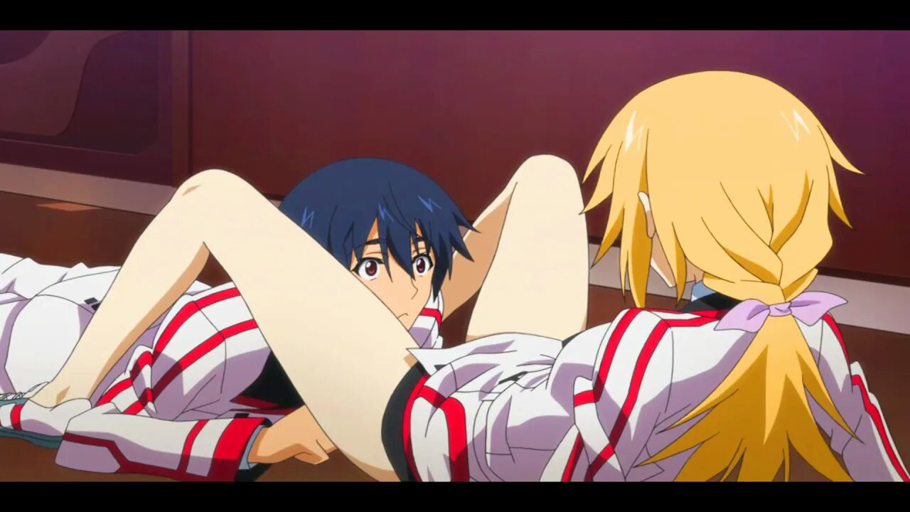 Infinite Stratos (no underwear) | Anime | 4k clip