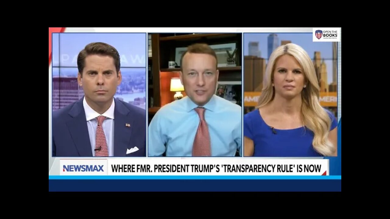 Wake Up America on Newsmax TV: Where Former Pres. Trump's Price Transparency Rule is Now