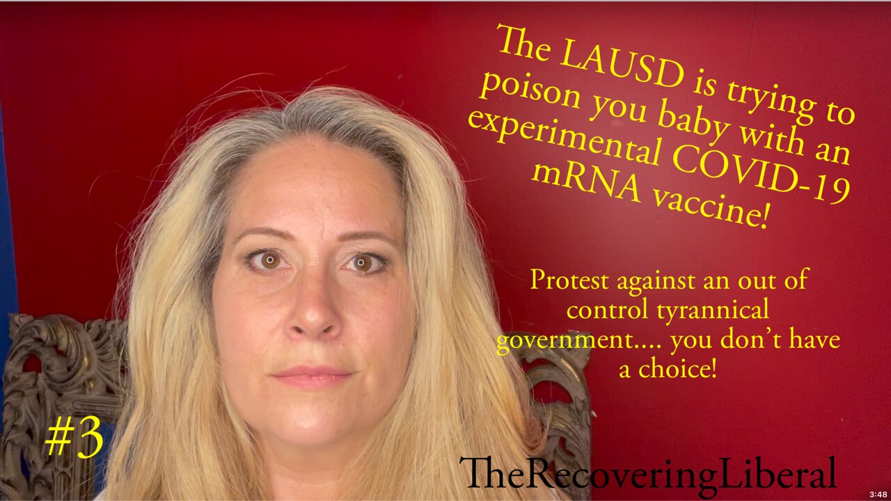 The LAUSD is trying to poison your baby with an experimental Covid-19 mRNA vaccine!!!