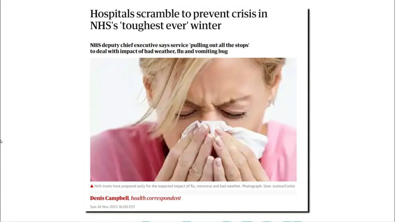 Hospitals In Britain Stretched to Capacity