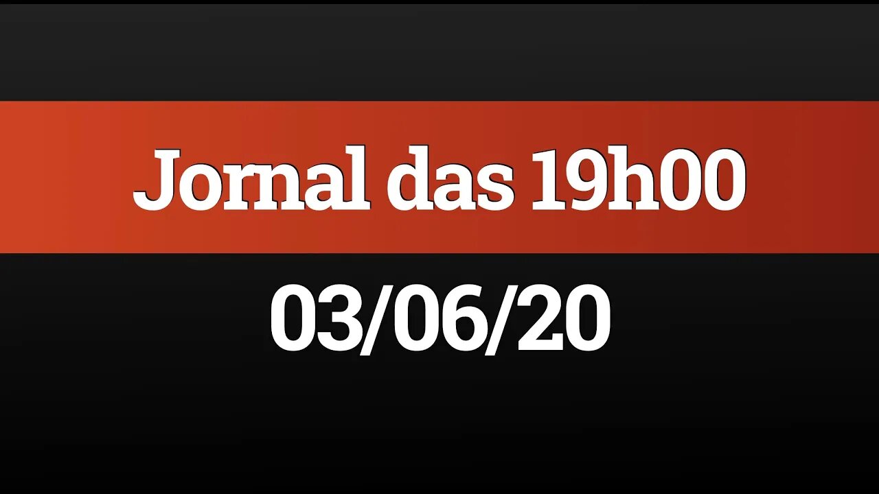 AO VIVO (03/06) - Atualizações da pandemia, crise política, protestos nos EUA e mais