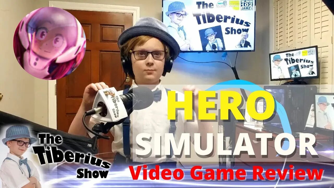 Video Game Review of the Week Hero Simulator [BETA] on Roblox. Tiberius Boy Video Gamer Reviewer