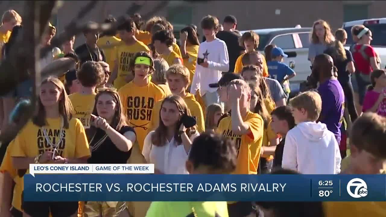 WXYZ Game of the Week: Rochester Adams hosts Rochester on 'Gold Rush' night